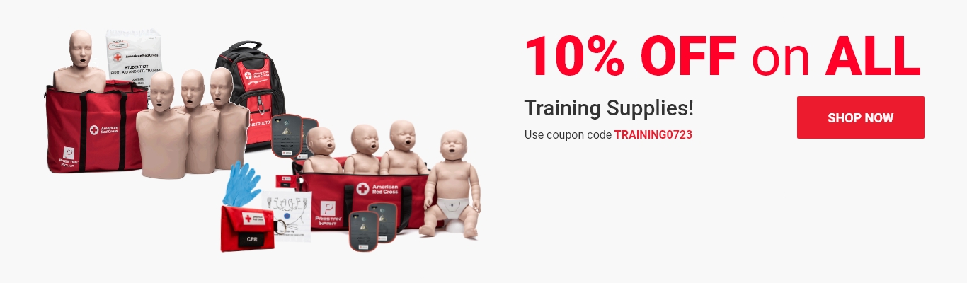 10% off on all Training Supplies!