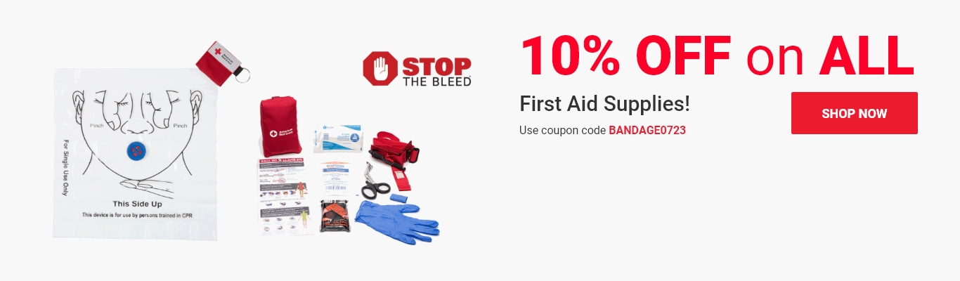 10% off on all First Aid Supplies!